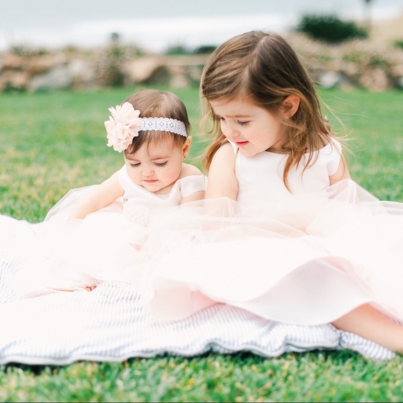 Silk Top Tulle Bottom Dress - Picture 10 of 12